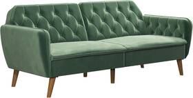 The Novogratz 445034832822 Tallulah 83 Inch Futon Sofa Bed In Velvet Fabric Upholstered Couch Sleeper With The Novogratz 445034832822 Tallulah 83 Inch Futon Sofa Bed In Velvet Fabric Upholstered Couch Sleeper With