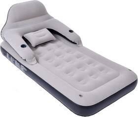 27400 Tialoer Twin Size Inflatable Air Mattress Sofa Bed For Camping With Grey 27400 Tialoer Twin Size Inflatable Air Mattress Sofa Bed For Camping With Grey