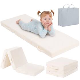 B0cjv92shr Tiita Foldable Kids Floor Mattress - Daycare Sleeping Futon Or Bed