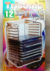 Ts-9735 Trisonic Cd Storage Rack Tower Light Amber Brown Game Shelves Ts-9735 Trisonic Cd Storage Rack Tower Light Amber Brown Game Shelves