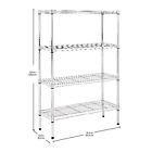 Tsr-3564 4-tier Shelving Rack Adjustable 689374723564 Tsr-3564 4-tier Shelving Rack Adjustable 689374723564