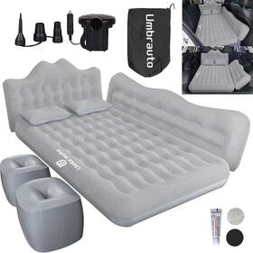 Air-2car-175-gg-n Umbrauto Car Air Mattress Bed Inflatable Suv 69 Inch L X 23.6 W 6 H Grey Air-2car-175-gg-n Umbrauto Car Air Mattress Bed Inflatable Suv 69 Inch L X 23.6 W 6 H Grey