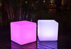 Unbranded Led Cube Chair Stool Alternating Colors Different Furniture Inch Unbranded Led Cube Chair Stool Alternating Colors Different Furniture Inch