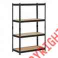 35441113118 Ur-364blk Industrial Adjustable Black Lb 3200 Shelves Shelving Edsal 4 Steel 35441113118 Ur-364blk Industrial Adjustable Black Lb 3200 Shelves Shelving Edsal 4 Steel