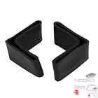 Urbest New 10 Pcs 50mm X L Shaped Furniture Angle Iron Black Rubber Foot 534830370083 Urbest New 10 Pcs 50mm X L Shaped Furniture Angle Iron Black Rubber Foot 534830370083