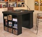 1148-21bl Venture 2 Center Black Horizon Bookcases Project 1148-21bl Venture 2 Center Black Horizon Bookcases Project