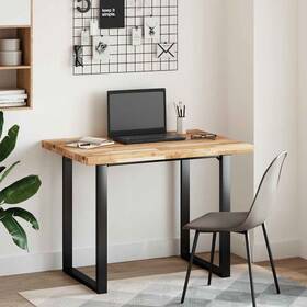 3279771 Vidaxl Desk Top Oil Finished 31.5x27.6x1.6 Inch Solid Wood Acacia