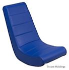 51034 Video Blue Rocker Adult Chair Bayou - Gaming Ace