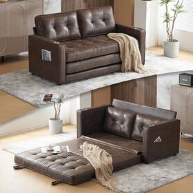 Vingli 445034837834 64 Inch W 84 L Full Size Futon Sofa Bed 6 Thick Upholstery Rustic Microfiber Love Vingli 445034837834 64 Inch W 84 L Full Size Futon Sofa Bed 6 Thick Upholstery Rustic Microfiber Love