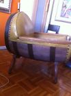 Vintage "barrel Unique Armchair "