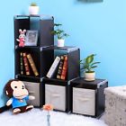 Vue7apnnib General Multifunctional Assembled Tiers Compartments Storage Shelf Black