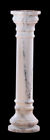 W379 Unbranded White Marble Column Pedestal W379 Unbranded White Marble Column Pedestal