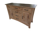 We-ca-6040-swo-c Intercon Furniture West End Bungalow Server In Stonewashed Oak