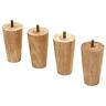 Weichuan80000508 Round Solid Furniture Legs Wood Replacement Sofa Couch Chair Ottoman Weichuan80000508 Round Solid Furniture Legs Wood Replacement Sofa Couch Chair Ottoman