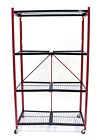 Wheels Shelf The Origami Needed-includes - Two-tone Assembly 20- Locking Wheels Shelf The Origami Needed-includes - Two-tone Assembly 20- Locking