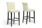 Wi4118 Baxton Studio Set Of Bianca Cream Modern Bar 847321007246 Wi4118 Baxton Studio Set Of Bianca Cream Modern Bar 847321007246