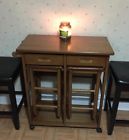 Win-39330 Winsome Wood Space Saver Wooden Stools Square Teak Storage Bar Win-39330 Winsome Wood Space Saver Wooden Stools Square Teak Storage Bar