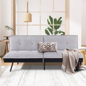 Tn-482fa-lg Wonder Comfort Futon Sofa Bed Foldable Convertible 71.7 Inch Lightgray Full 2-seater Tn-482fa-lg Wonder Comfort Futon Sofa Bed Foldable Convertible 71.7 Inch Lightgray Full 2-seater