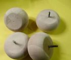 Wood-5 " Large Ball 4 Foreclosure 3 "-factory Doughnut "legs-raw Set