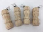 Wt009-20cb Alexandria Wood Pine Traditional Furnature Leg 773204300923