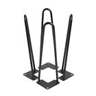Xot06316inbl Black Hairpin Legs Diameter Set For Heavy Duty Table Xot06316inbl Black Hairpin Legs Diameter Set For Heavy Duty Table