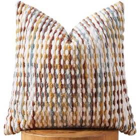 Amb1025d-3 Yahong Commodity Boho Chenille Pillow Cover Decorative Tufted 18 Inch X Pack Of 1 Brown Amb1025d-3 Yahong Commodity Boho Chenille Pillow Cover Decorative Tufted 18 Inch X Pack Of 1 Brown