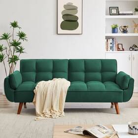Yangming 774653071235 75.39ftft Sofa Bed Convertible Sleeper Couch With Pillows Foldable Loveseat Yangming 774653071235 75.39ftft Sofa Bed Convertible Sleeper Couch With Pillows Foldable Loveseat