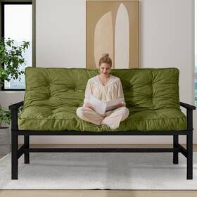 Yoshoot 445025828872 6 Inches Futon Mattress Full Size Thick Futons Sofa Couch Bed Floor Ma Yoshoot 445025828872 6 Inches Futon Mattress Full Size Thick Futons Sofa Couch Bed Floor Ma
