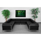 Zb-imag-u-sect-set1-gg Ergode Imagination Series Black Leather Sectional Configuration Pieces 766885325286