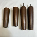 Late Vintage Turned Furniture Feet Sofa Legs Chair Wooden 6 .25 Screw. Fixed Price $25.00.