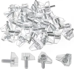 30PCS 3MM Shelf Support Pegs Clear Cabinet Pins Closet Furniture Holder. Fixed Price $8.58.