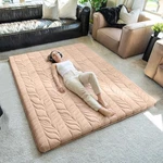 Zonli Japanese Floor Mattress Futon Full Size Thicken Roll Up Tatami. Fixed Price $158.27.