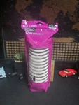 (16PK) Everbilt Heavy Duty Furniture Slider Round Felt Beige/black 3-1/2". Fixed Price $14.99.