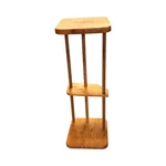 Vintage Napa Valley Wood Media Storage Rack Desk Top Book Shelf Vhs Dvd Cd Table. Fixed Price $29.61.