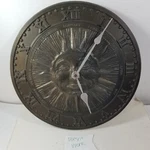 Vintage Whitehall Products Clock "sundial" French Bronze Style Doesnt Work. Fixed Price $39.99.