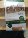 Lipper International Bamboo Expandable Step Shelf, Brown. Fixed Price $16.49.