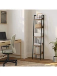 5-TIER Narrow Bookcase Ladder Shelf Home Office Living Room. Fixed Price $39.53.