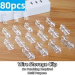 80PCS Self-adhesive Cable Clips Wire Organizer Cord Management. Fixed Price $24.10.