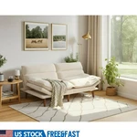 3-IN-1 Convertible Futon Sofa Bed Adjustable Comfortable Durable Frame New. Fixed Price $220.39.