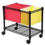 Safco Lateral File Cabinet,black 619U33. Fixed Price $142.41.