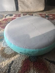 Prosource Round Foam Balance Pad Gray Blue Non-slip 15 Gym Training. Fixed Price $30.00.