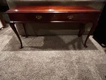 Thomasville Cherry Georgian Court Queen Anne 1 Drawer Console/sofa Table. Fixed Price $395.00.