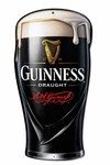 Guinness Draught Pint Metal Wall Sign Irish Pub Man Cave Bar Decor 24 Inch Tall. Fixed Price $59.50.