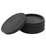 4 Pcs Round Rubber Furniture Coasters 2.5 Inch Non Slip Floor Protector Cups. Fixed Price $9.49.