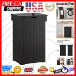 Trash Cabinet, 13 Gallon Kitchen Garbage Can, Wood Recycling Bin, F.... Fixed Price $147.99.