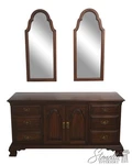 72860: Pennsylvania House Cherry Dresser W. Pair Of Mirrors. Fixed Price $995.00.