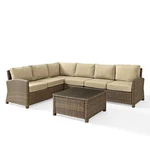 5PC Outdoor Furniture Set,right&left Loveseat, Corner&center Chair, Coffee.... Fixed Price $2465.54.