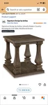 Signature Design By Ashley Johnelle End Tables In Gray. 2 Box. Fixed Price $250.00.