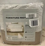 Great Bay Home Furniture Protector Sofa 75 X 118 White /stone Gray. Fixed Price $19.95.
