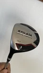 Callaway Strata 3 Wood Lh 15.5* Offset Steel Firm Shaft Xlnt Black Cover. Fixed Price $20.00.